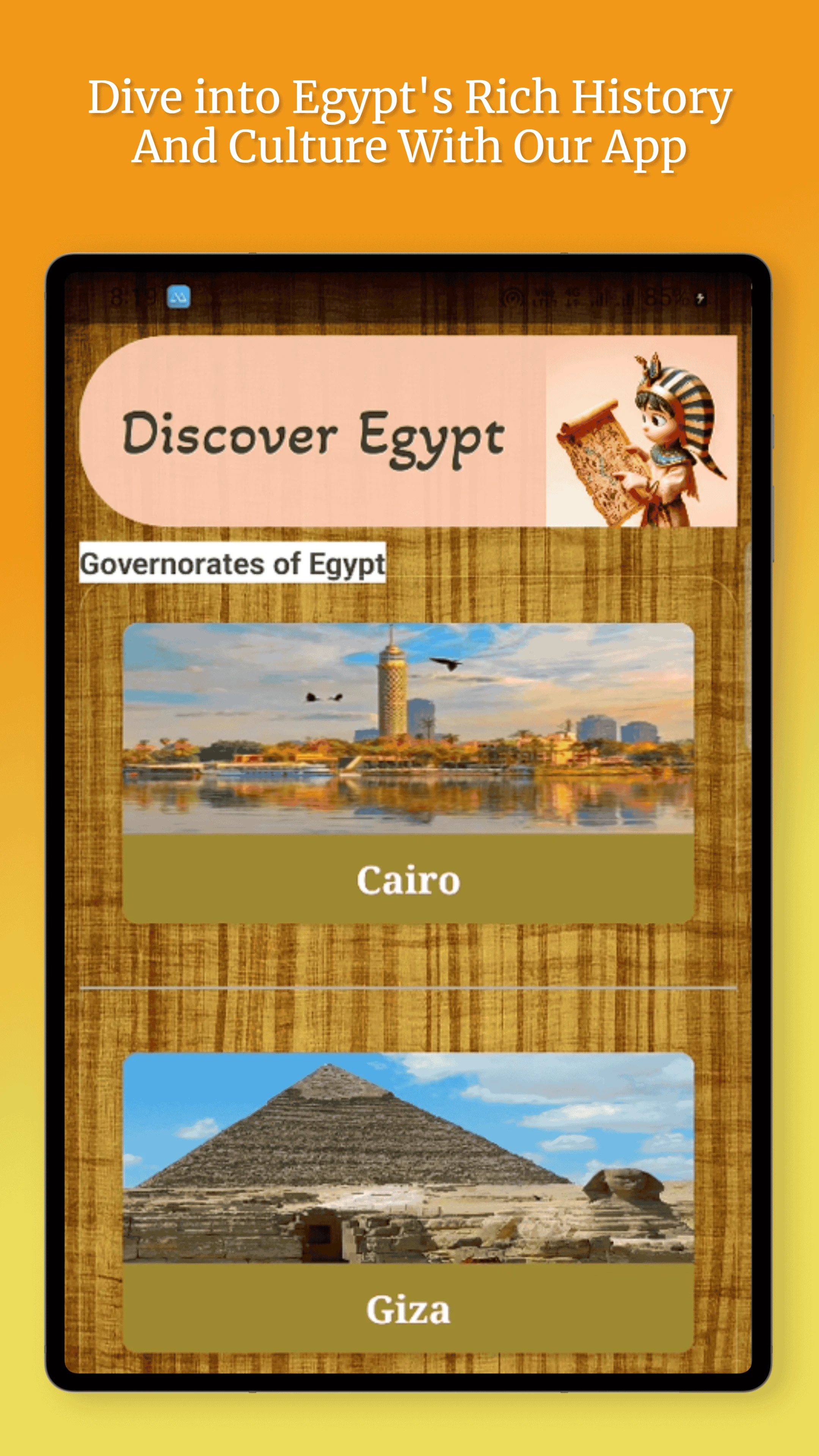 Explore Egypt screenshot